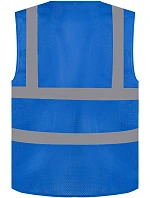 Yoko HVW 120 Hi-Vis síťovaná bezpečnostní vesta 79.W120 royal blue Yoko HVW 120 Hi-Vis síťovaná bezpečnostní vesta 79.W120 royal blue