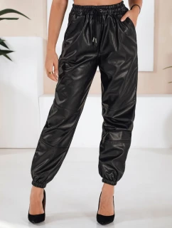 Dámské kožené kalhoty MAGIR black FashionStreet UY1683