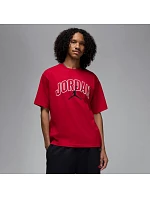 Pánské tričko Air Jordan Brooklyn Arch Logo Gym Red - IB7347-687
