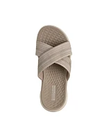 Dámské žabky Skechers GO WALK FLEX SANDAL IMPRESSED 141420 DKTP Dámské žabky Skechers GO WALK FLEX SANDAL IMPRESSED 141420 DKTP