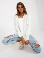 Svetr LC SW 0332.17 ecru Svetr LC SW 0332.17 ecru