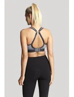 Sportovní podprsenka 7341B Non Wired Bra charcoal marl šedá - Panache Sportovní podprsenka 7341B Non Wired Bra charcoal marl šedá - Panache