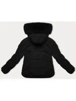 Černá bunda typu puffer pro přechodné období J Style (16M9179-392) Černá bunda typu puffer pro přechodné období J Style (16M9179-392)