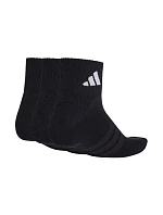 Ponožky adidas Cushioned Sportswear Ankle 3P černé KC9633