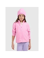 Dívčí běžný fleece s kapucí 4F 4FJRSS26TFLEF507-56S