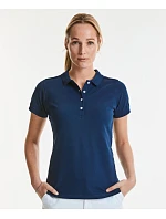 Russell Athletic 566F Dámské elastické piqué polo 10.566F sky Russell Athletic 566F Dámské elastické piqué polo 10.566F sky