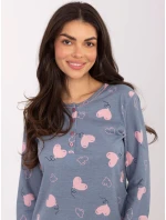 DU KN noční košile FP 100.26 tmavě modrá