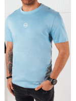 Pánské tričko s potiskem, modré Dstreet RX5459