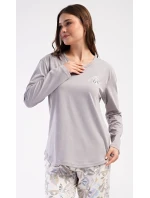 Dámské pyžamo kapri Srdce Dámské pyžamo kapri Srdce