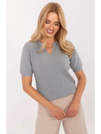 Svetr s krátkým rukávem  model 216767 Factory Price