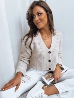 SISTERS dámský svetr světle béžový FashionStreet MY1959