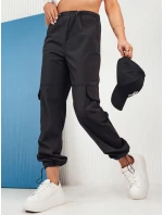 Couture Queen dámské padákové kalhoty černé FashionStreet UY1677