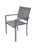 ZAHRADNÍ ŽIDLE 57X57X88CM TEXTLINE KPL.2KS