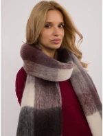 Šála AT SZ 2312501.62 tmavě hnědá