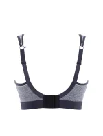 Sportovní podprsenka 7341B Non Wired Bra charcoal marl šedá - Panache Sportovní podprsenka 7341B Non Wired Bra charcoal marl šedá - Panache
