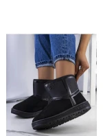 Dámské sněhové boty KK274614 906 Černá - Big Star Dámské sněhové boty KK274614 906 Černá - Big Star