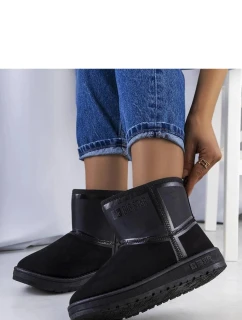 Dámské sněhové boty KK274614 906 Černá - Big Star