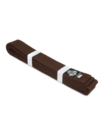 Karate kimono opasek - hnědý 260 cm