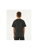 Chlapecké tričko RIP CURL Eternal Shred Wash Tee-Boy, černé, dětské Chlapecké tričko RIP CURL Eternal Shred Wash Tee-Boy, černé, dětské