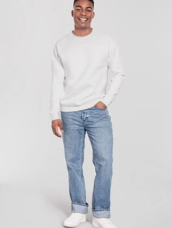 Fruit of the Loom Iconic Premium Set-In Sweat Mikina z těžké bavlny 16.2282 white