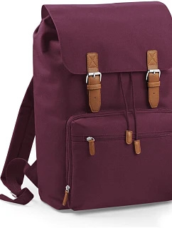 BagBase BG 613 Vintage batoh na notebook 52.0613 burgundy