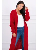 Dlouhý svetr červený Dlouhý svetr červený