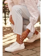 Klasické Dámské Tenisky Big Star NN274285 Bílé