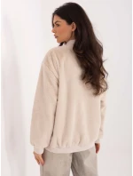 Mikina LK BL 510136.89 světle béžová Mikina LK BL 510136.89 světle béžová