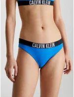 Dámský spodní díl bikin KW0KW01983 C4X modrá - černá - Calvin Klein