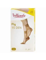 Dámské silonkové ponožky FLY SOCKS 15 DEN Almond - BELLINDA Dámské silonkové ponožky FLY SOCKS 15 DEN Almond - BELLINDA