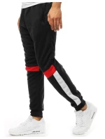 Pánské černé tepláky FashionStreet UX3542