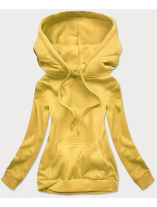 Žlutá dámská tepláková mikina (W02-69) Žlutá dámská tepláková mikina (W02-69)