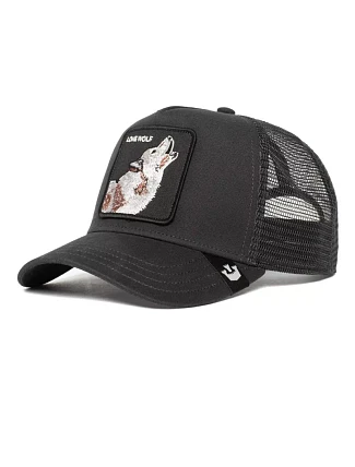 Kšiltovka Goorin Bros. Lone Wolf Trucker - 101-0389-BLK