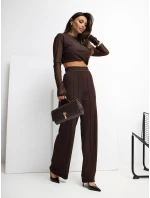 Tepláky RV DR A1062.48 tmavě hnědé