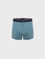 Pánské boxerky 2PACK 111769 3F720 29921 zeleno-černé - Emporio Armani Pánské boxerky 2PACK 111769 3F720 29921 zeleno-černé - Emporio Armani