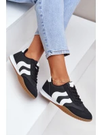 Klasické Dámské Tenisky Z Eko Kůže Černé Maretina