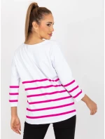 Halenka RV BZ 8008.63 bílá a růžová