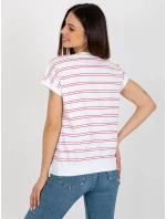 Halenka RV BZ 8619.94 bílá a červená Halenka RV BZ 8619.94 bílá a červená