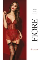 Dámské punčochy k podvazkovému pásu ALICE 20 DEN