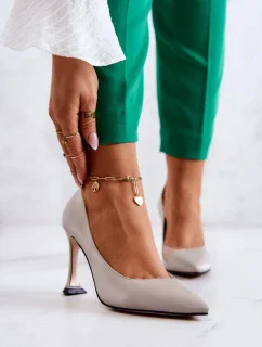 Lodičky na jehlovém podpatku model 177479 Step in style