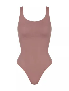Dámské body ZERO Feel 2.0 Body - BROWN - hnědé 1141 - SLOGGI