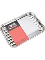 Grilovací deska 34x24CM z nerezové oceli