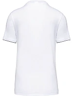 WK WK 3020 Pánské pracovní tričko "Day-to-Day" 20.3020 white/navy