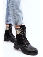 Dámské pracovní boty s ponožkou černou Hakina