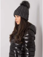 Dámská čepice.93 tmavě šedá