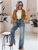 Dámský hořčicový svetr NUTI FashionStreet MY1673