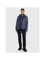 Dámská trekingová péřová bunda 4F 4FWSS25TDJAF531-22S s výplní Primaloft Silver