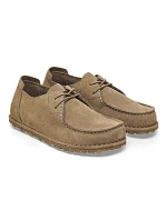 Birkenstock pánské mokasíny UTTI LACE 1027274 GRAY TAUPE (standardní šířka)