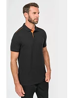 WK WK 270 Pánské pracovní piqué polo "Day-to-Day" 20.W270 black/red WK WK 270 Pánské pracovní piqué polo "Day-to-Day" 20.W270 black/red