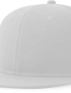 Atlantis Headwear Snap Back-S 6 panelová baseballová kšiltovka 33.0255 white